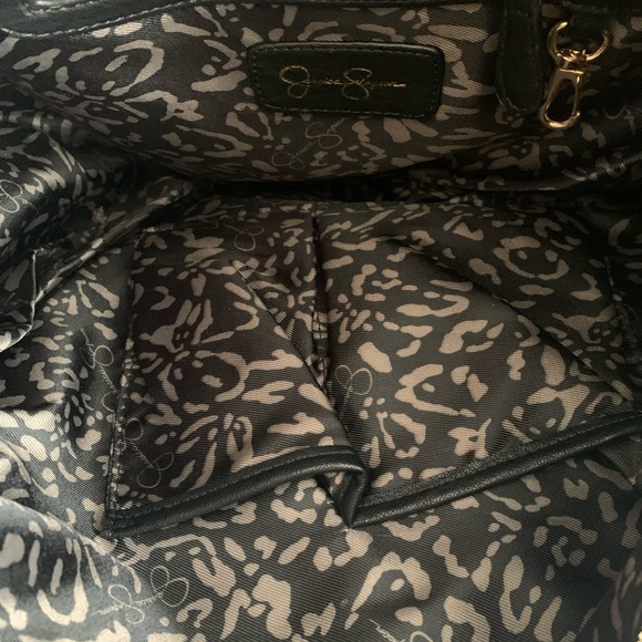 Black Jessica Simpson hobo bag. - Picture 4 of 5